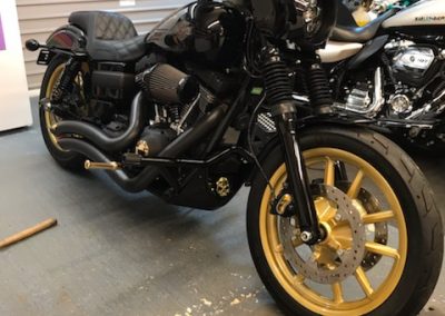 Harley Davidson Wheel Refurbishment