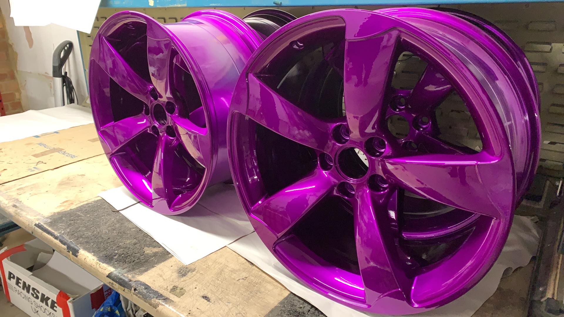 Powder Coated Wheels Ctc Powder Coating