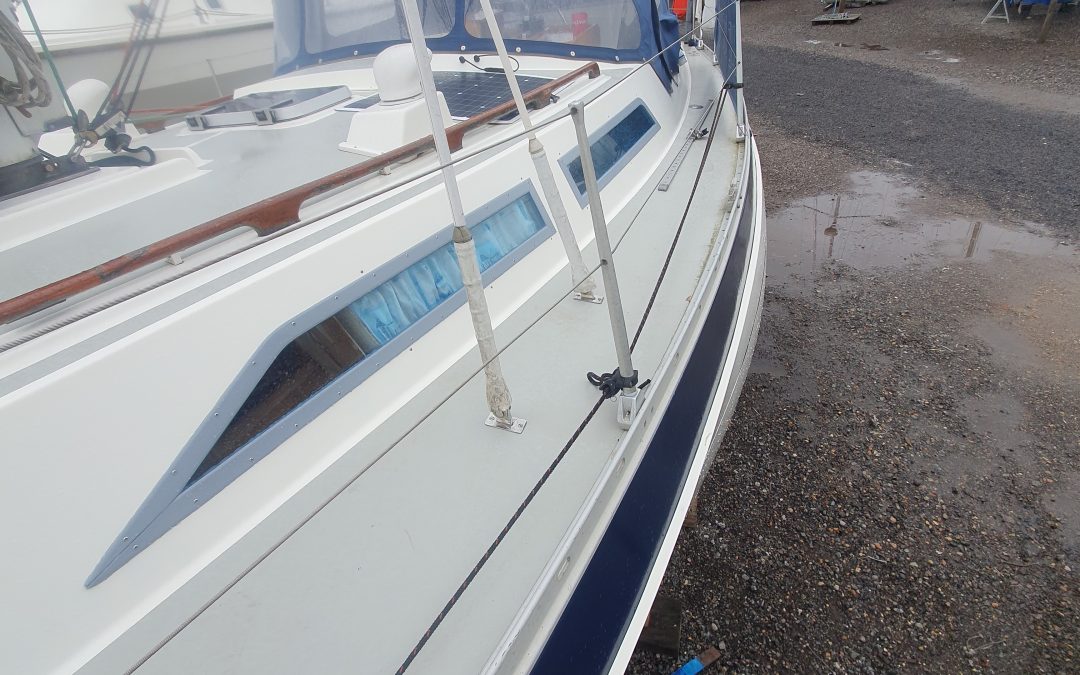 A great job of my boat window frames…