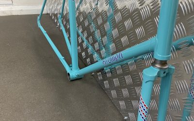 Powder Coated Bike Frames