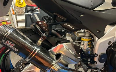 Ceramic coated motorcycle passenger pegs